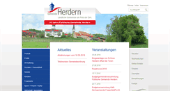 Desktop Screenshot of herdern.ch