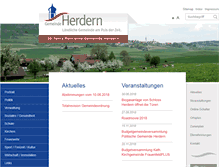 Tablet Screenshot of herdern.ch